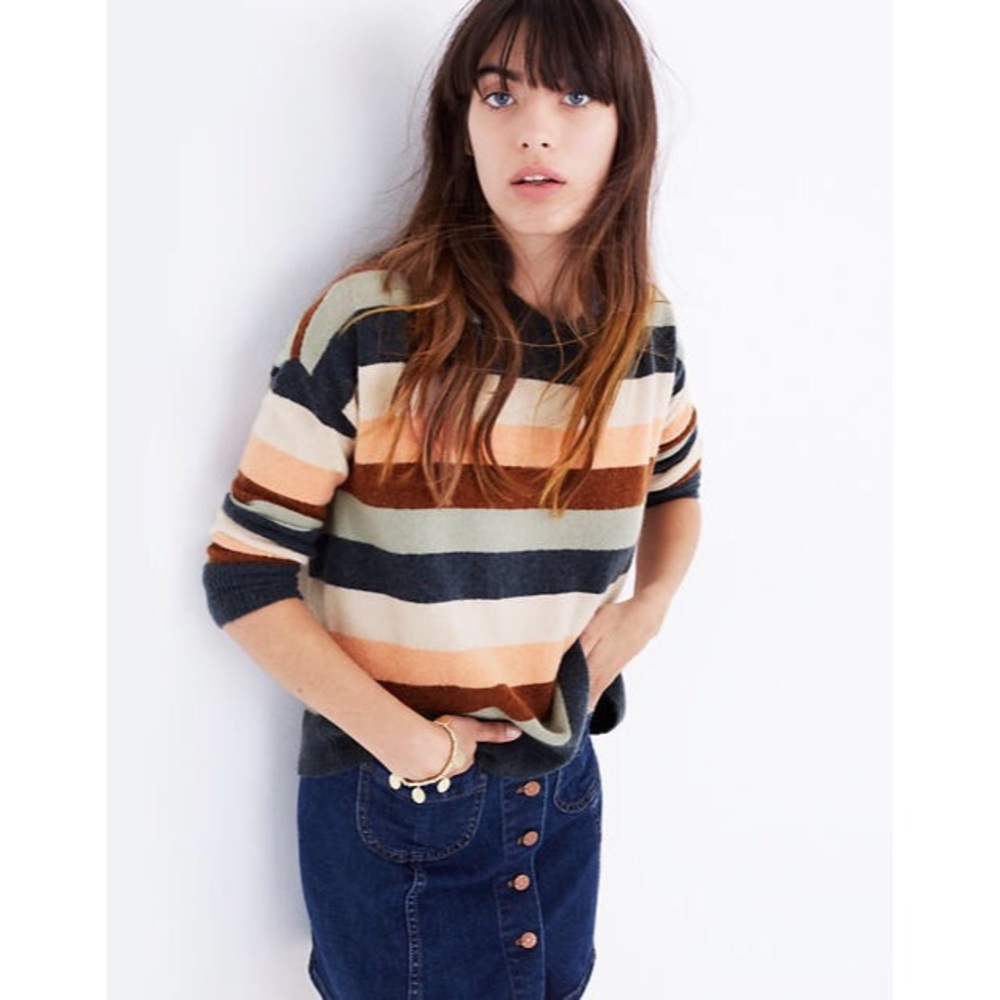 ✨ madewell striped sweater ✨